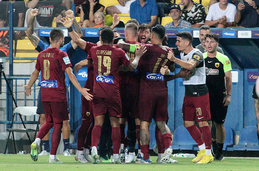 Super League 1 / 5η: Η ΑΕΚ επανήλθε στις επιτυχίες στο Αγρίνιο (vid)