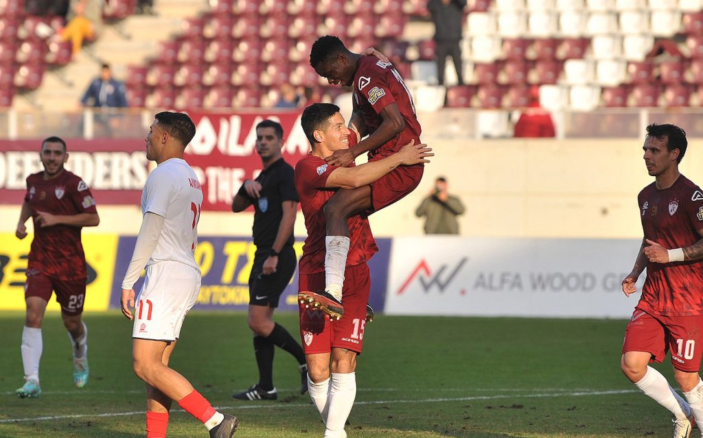 ΑΕΛ-Απόλλων Πόντου 3-0: Φάσεις και γκολ από την νέα "βυσσινί" νίκη (vid)