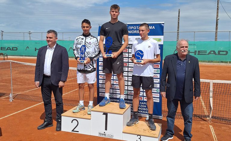 Τένις: Ο Λαρισαίος Ανδρέας Μεσσής ξανά πρωταθλητής (U16) Ελλάδος (imgs)